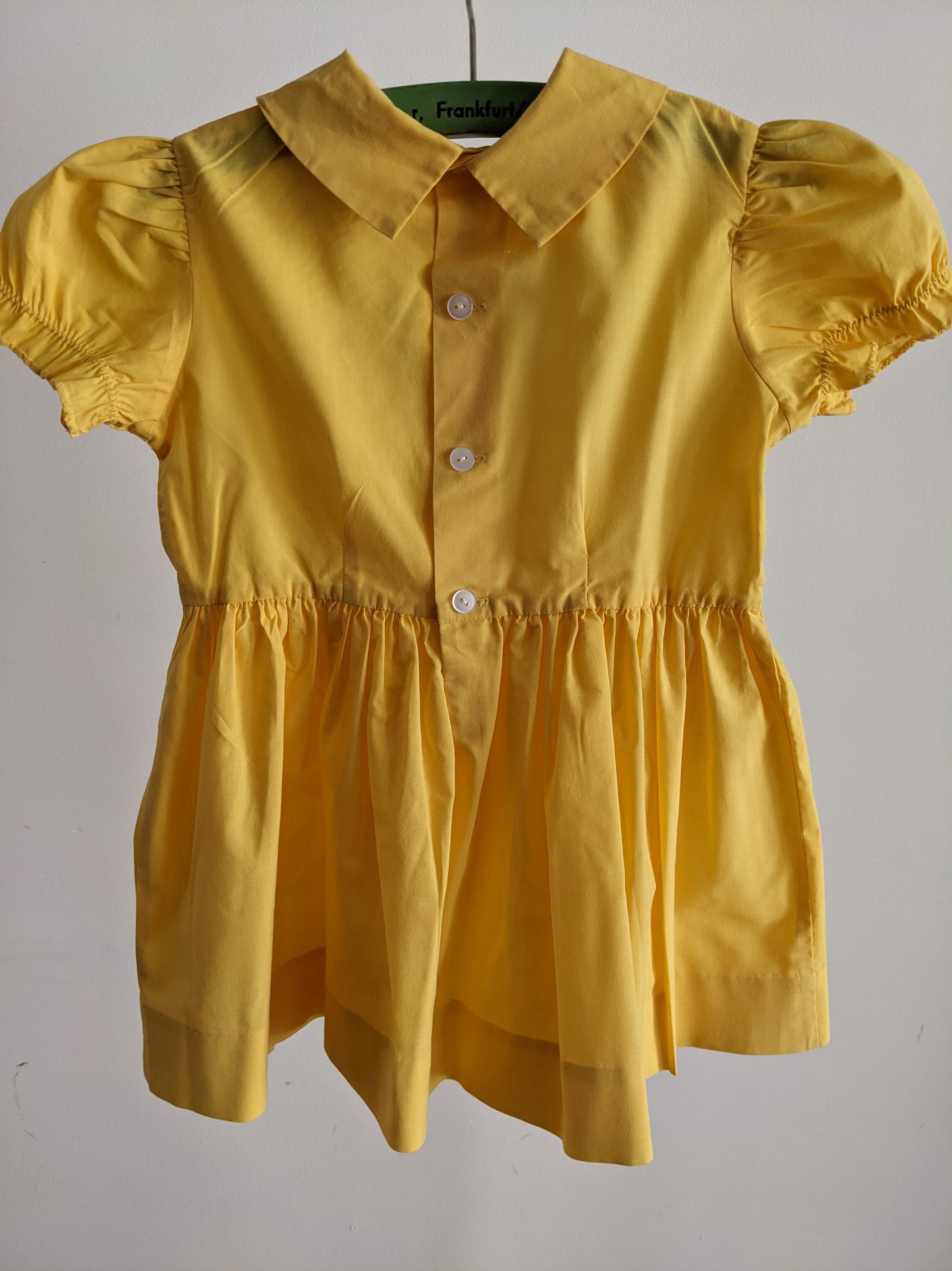 Yellow embroidery dress 86