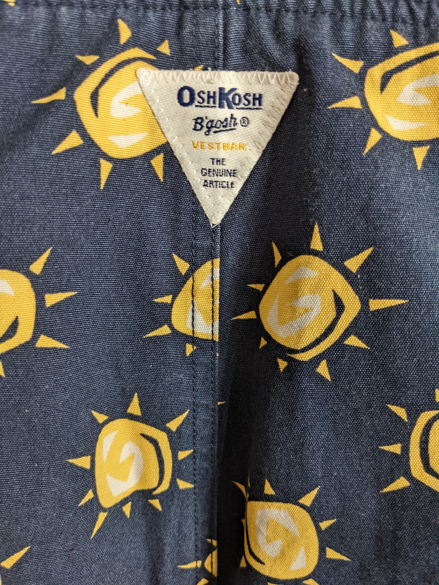 OshKosh b'Gosh denim sun short overall 110