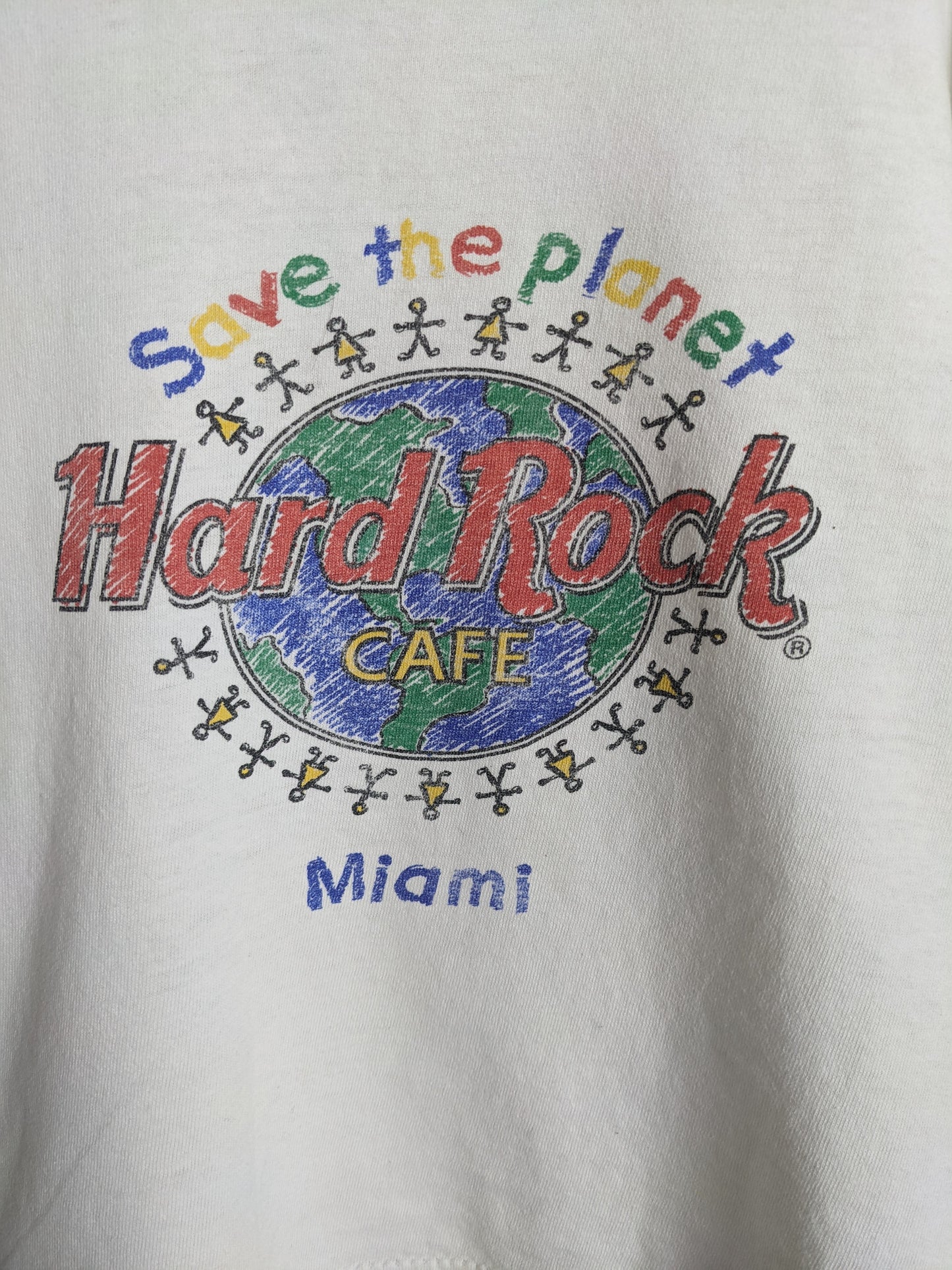 Hard Rock Cafe white t-shirt