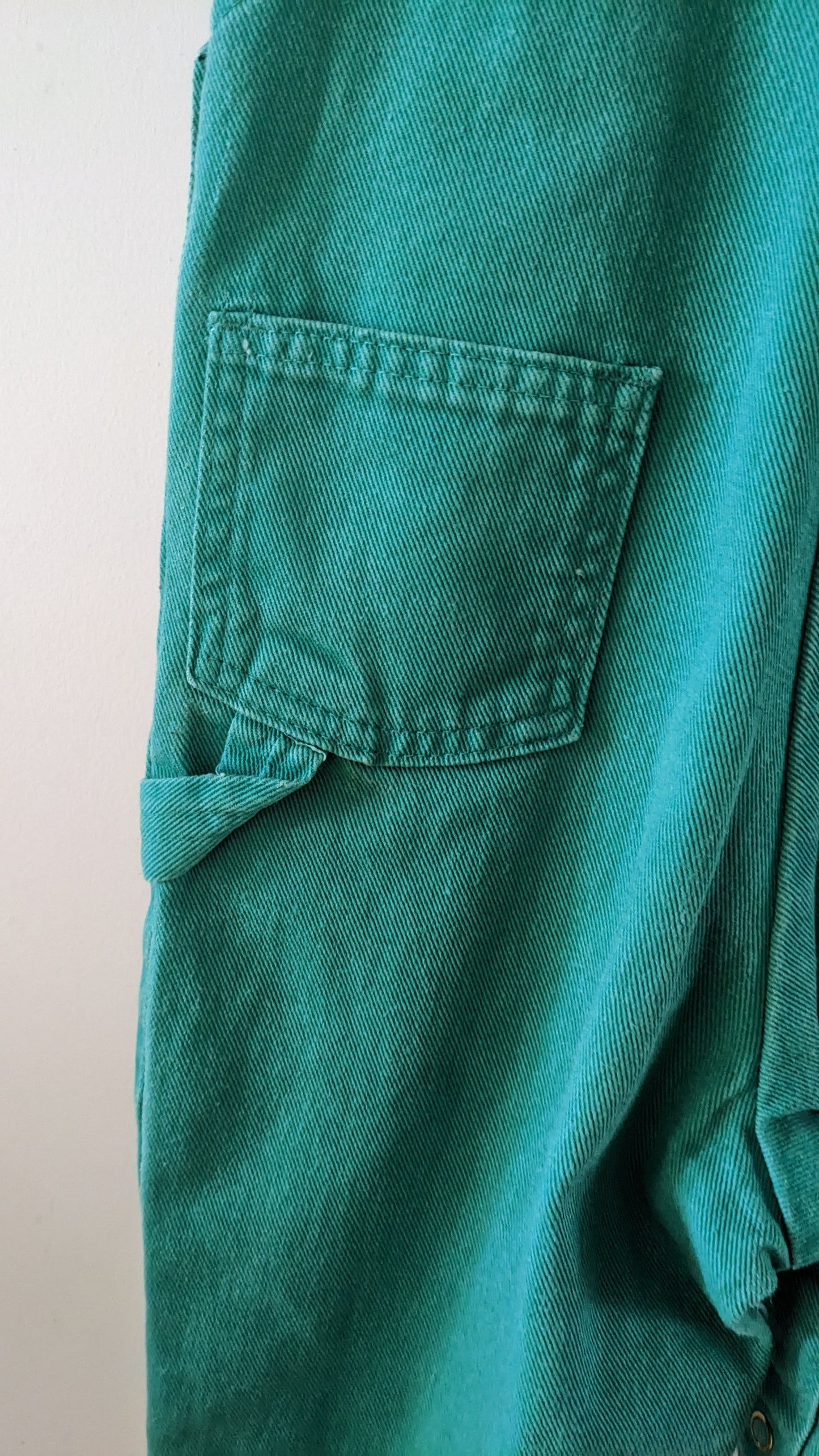 OshKosh b'Gosh emerald green overall RARE