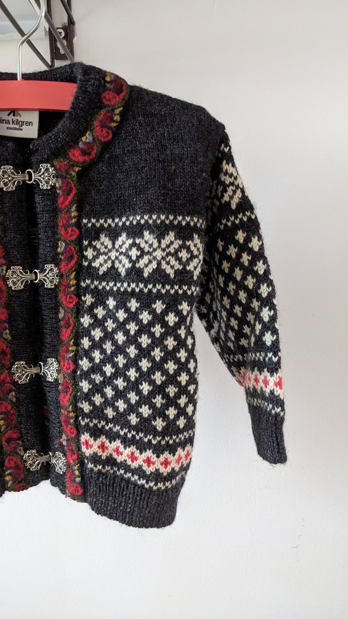 Nordic knitwear cardigan