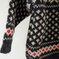 Nordic knitwear cardigan