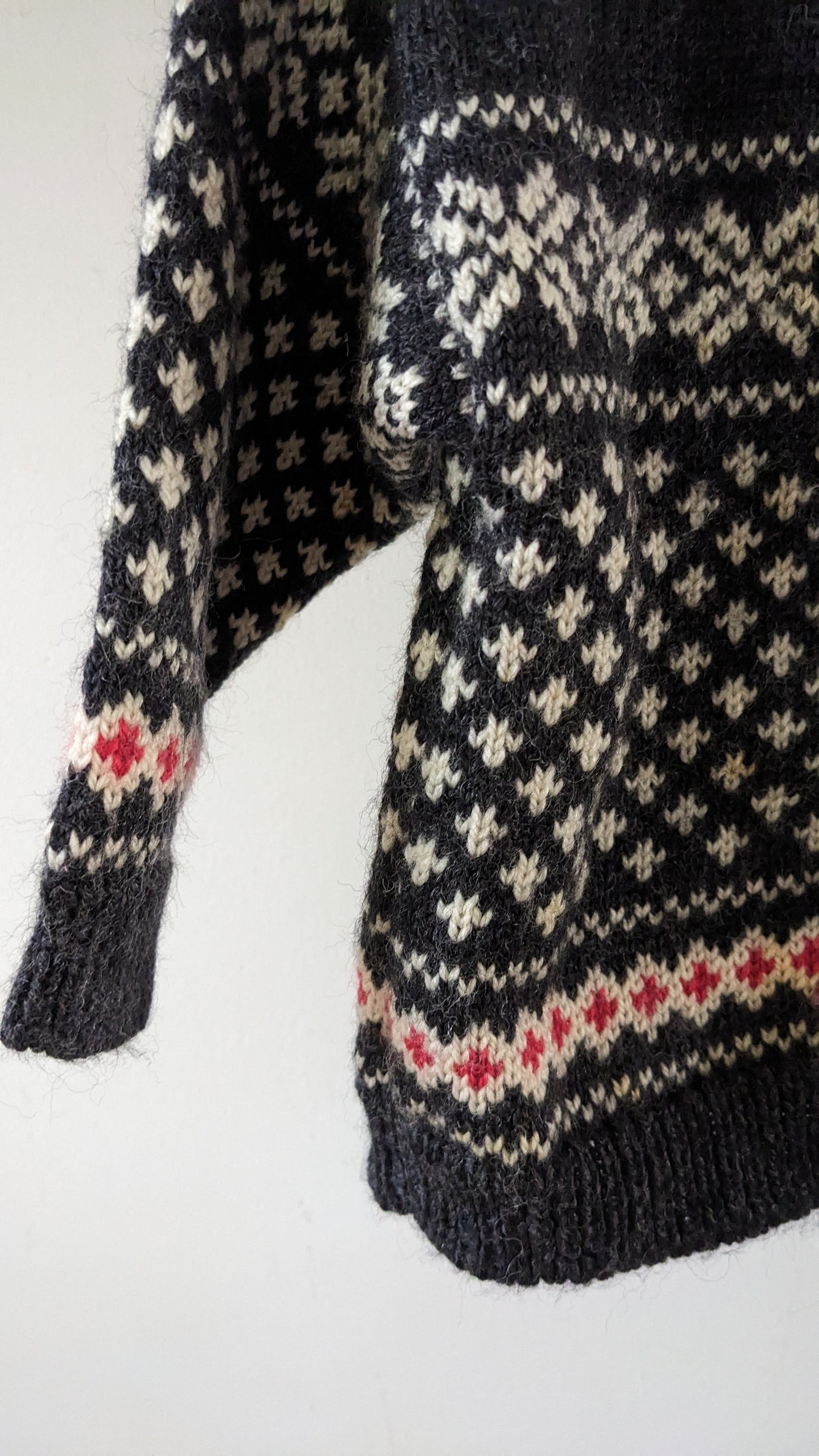 Nordic knitwear cardigan