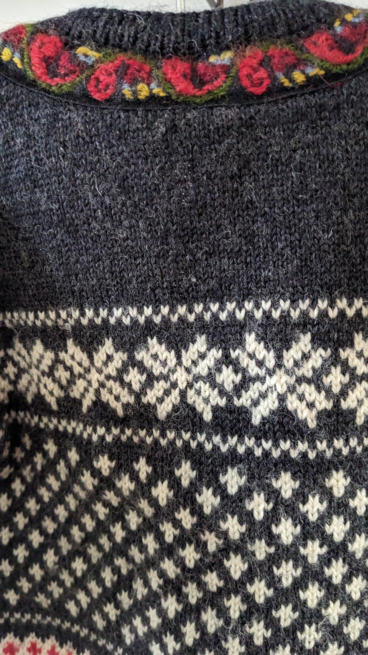 Nordic knitwear cardigan