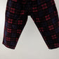 OshKosh b'Gosh burgundy and blue check pants