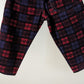 OshKosh b'Gosh burgundy and blue check pants