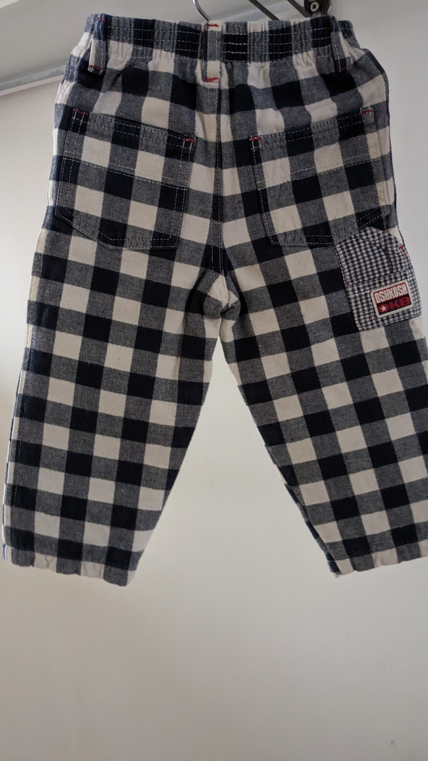 OshKosh b'Gosh big check pants