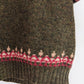 Benetton fair isle wool sweater
