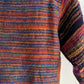 Rainbow wool cardigan