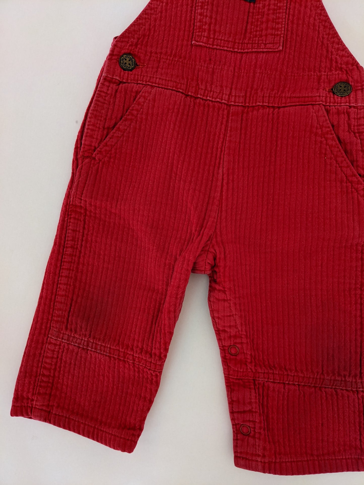 Oshkosh b'Gosh Red Vintage Overall 18 months