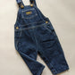 OshKosh b'Gosh denim overall dark wash  USA