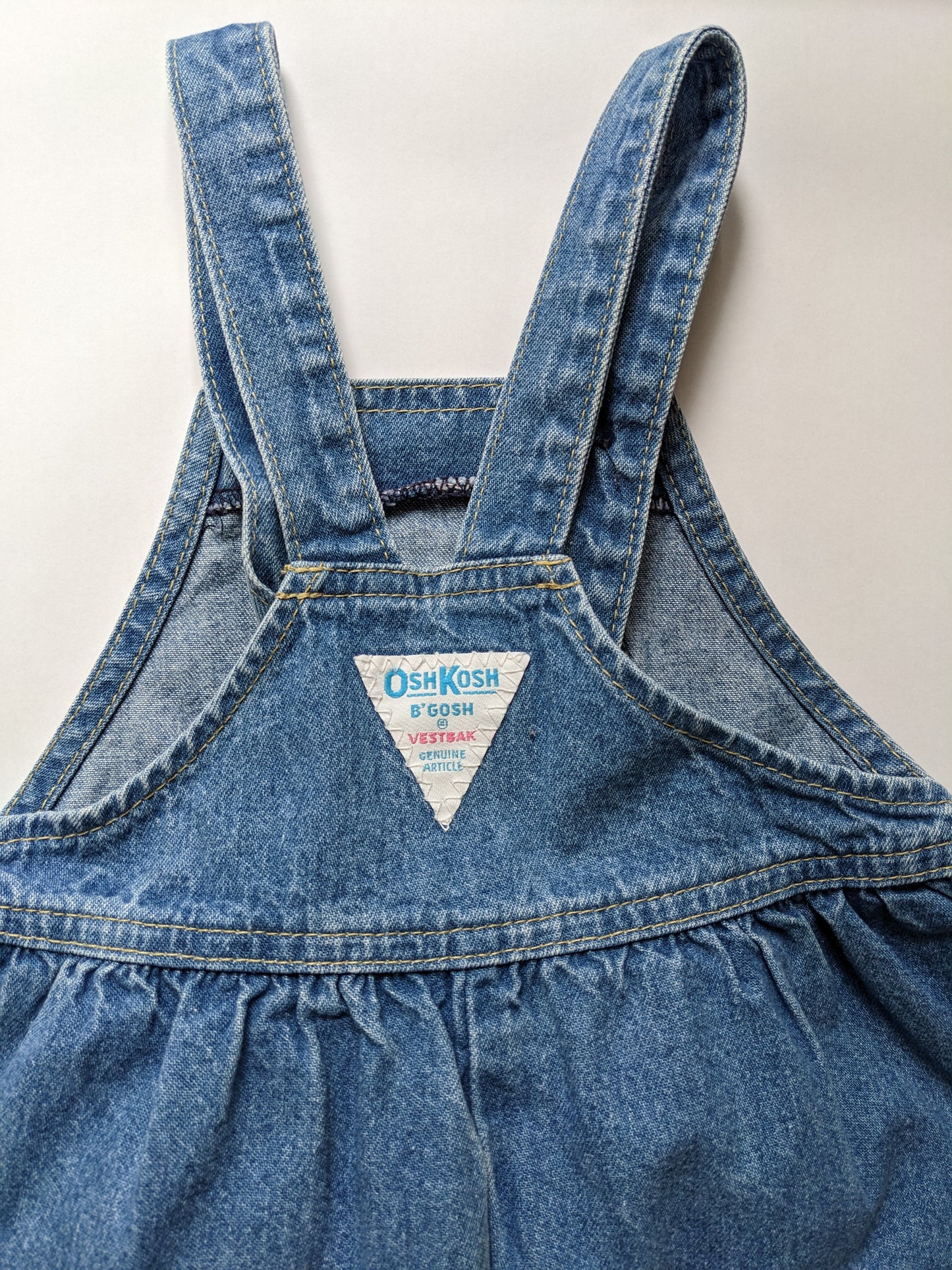 OshKosh b'Gosh denim bubble overall USA