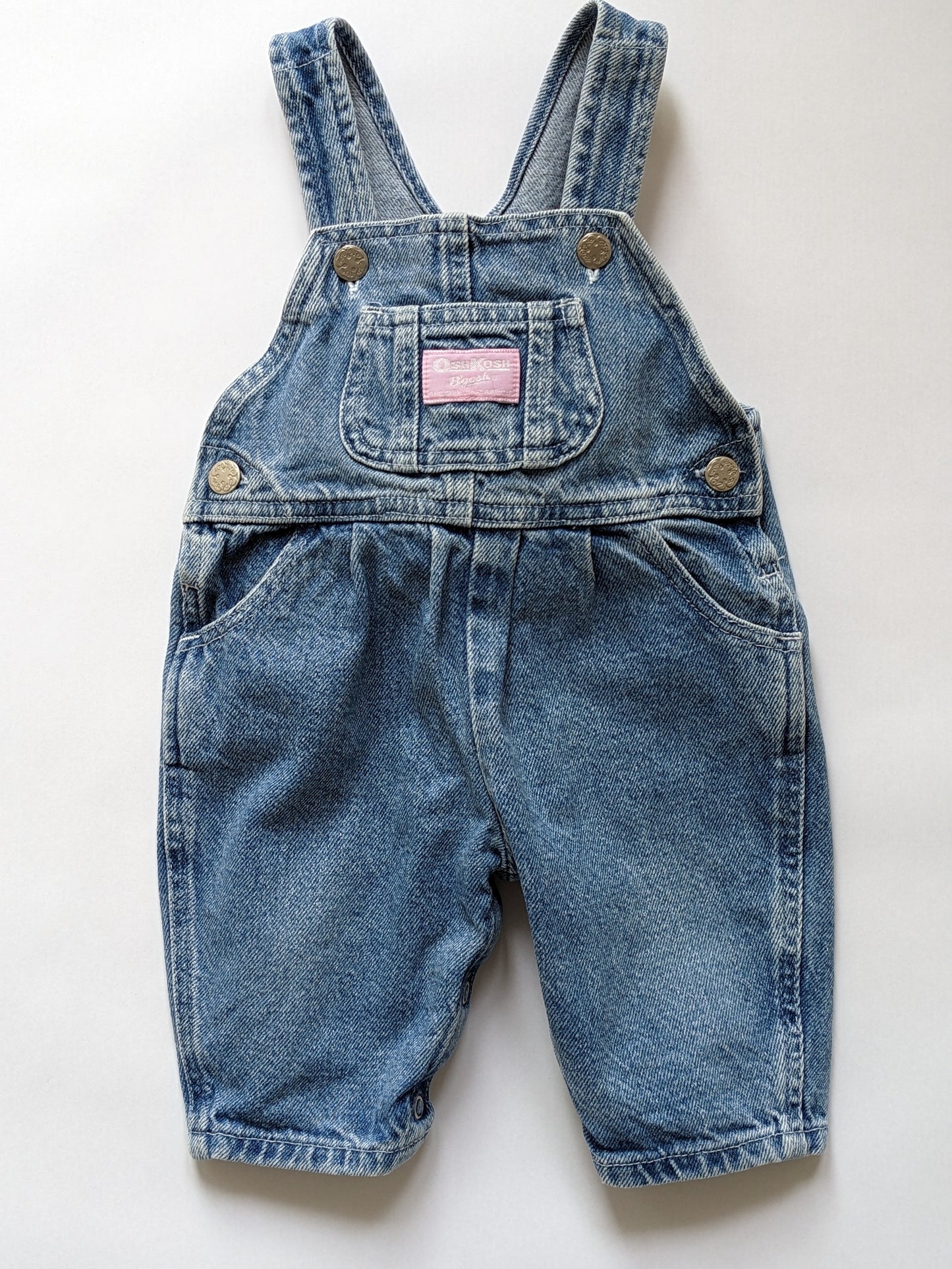 OshKosh b'Gosh denim baby overall USA