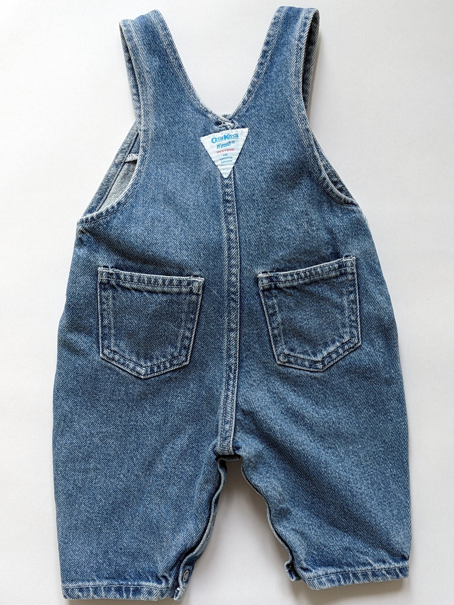 OshKosh b'Gosh denim baby overall USA