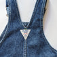 OshKosh b'Gosh denim overall dark wash worker USA