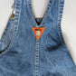 OshKosh b'Gosh denim skirt overall blue orange tag 70's