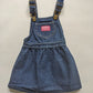 OshKosh b'Gosh denim skirtall dark  blue pink tag