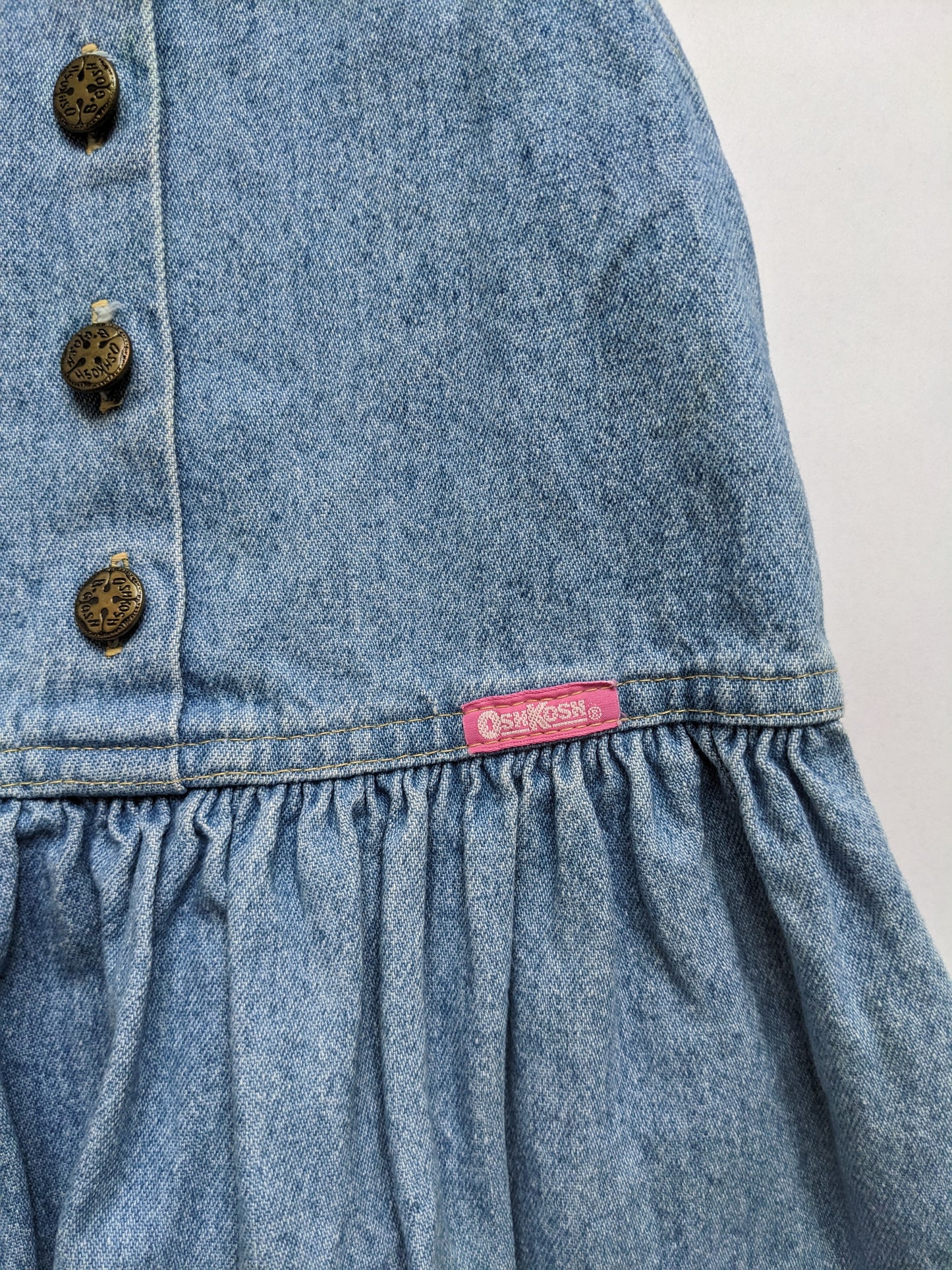 OshKosh b'Gosh denim dress blue vintage