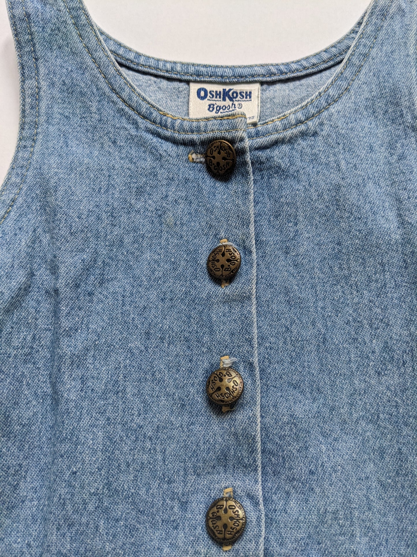 OshKosh b'Gosh denim dress blue vintage