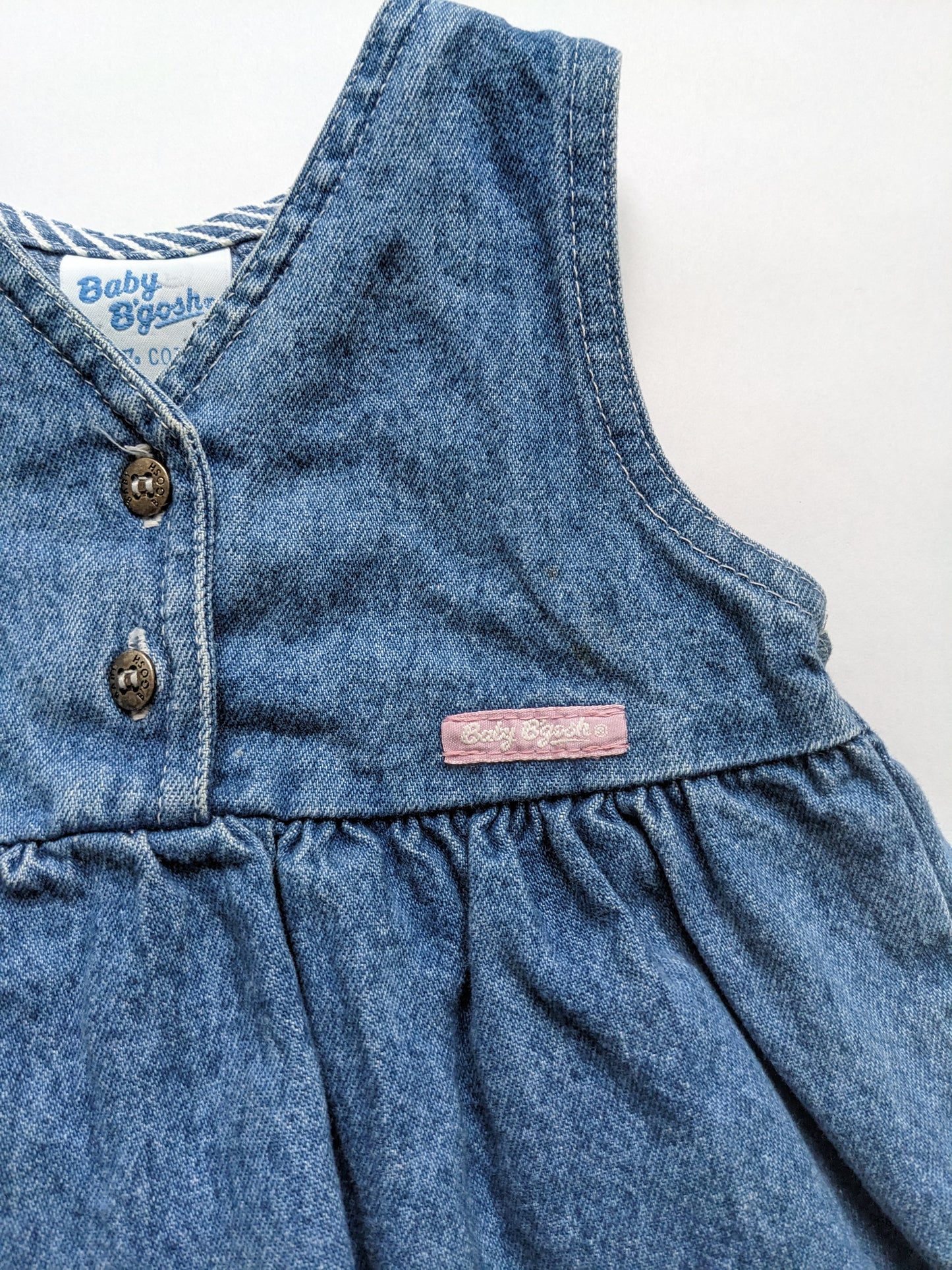 OshKosh Baby b'Gosh denim dress blue vintage