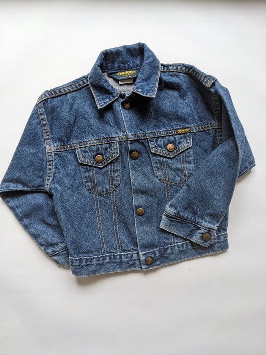 OshKosh b'Gosh denim dark blue vintage denim jacket