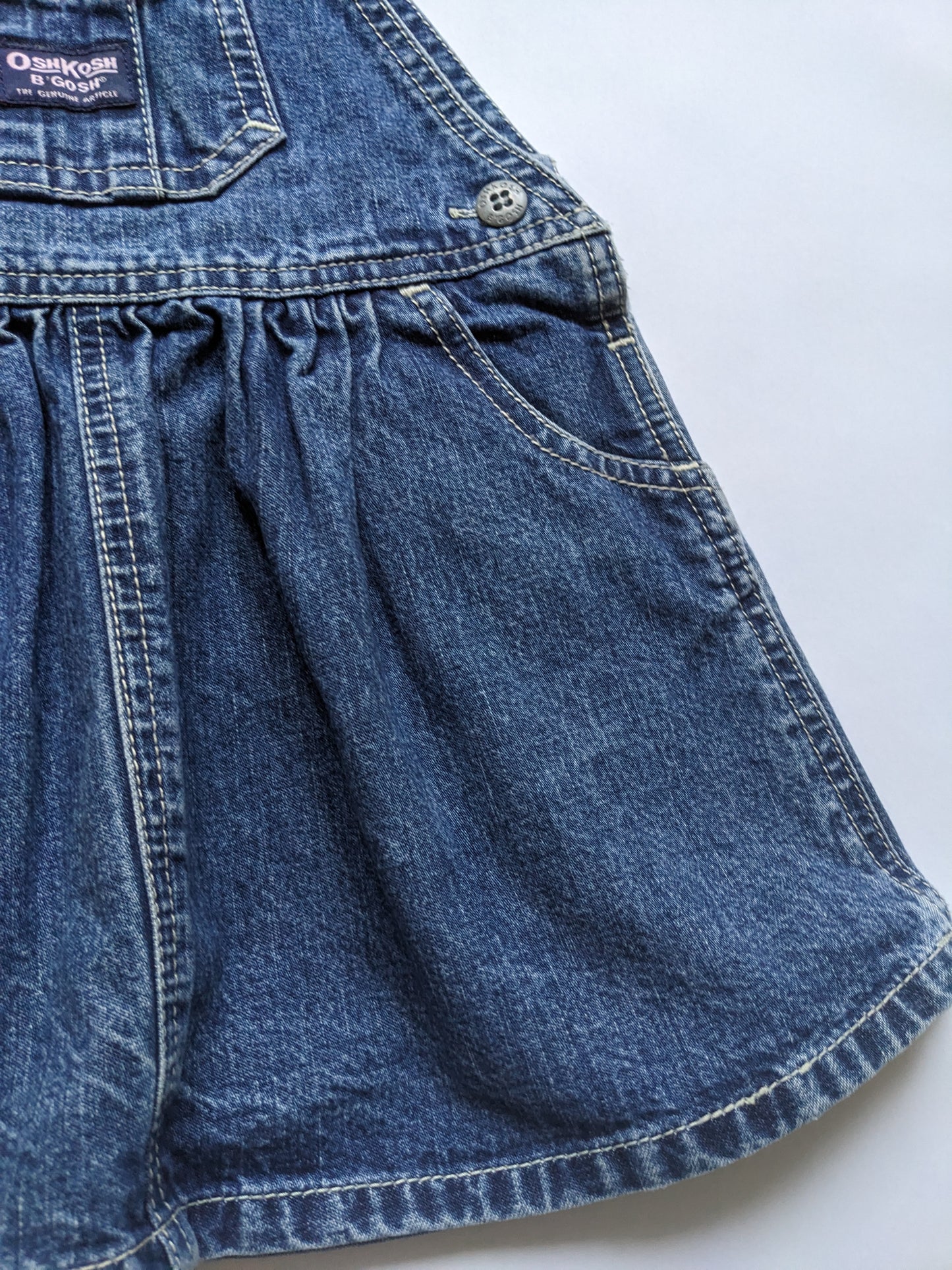 OshKosh b'Gosh denim skirtall blue 2YK