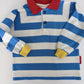 OshKosh b'Gosh vintage color block long sleeves polo