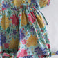 Oilily vintage flower dress with matching hat