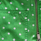 Oilily vintage reversible flower and polka dot jacket